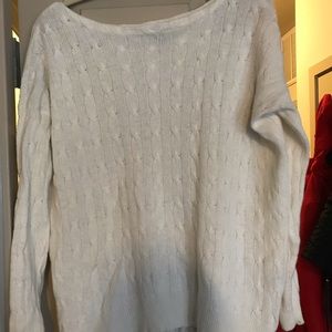 Ralph Lauren sport angora cotton blend sweater